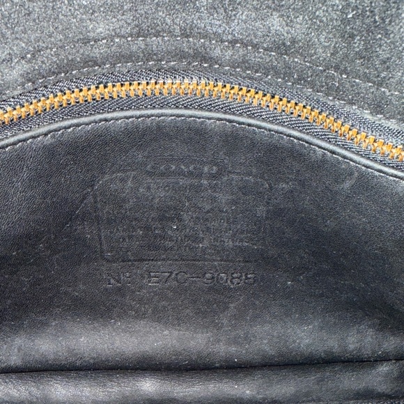 Coach Black Belmont Satchel - Picture 8 of 9
